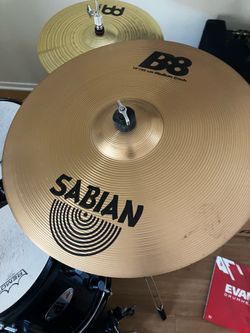 Sabian B8 medium crash