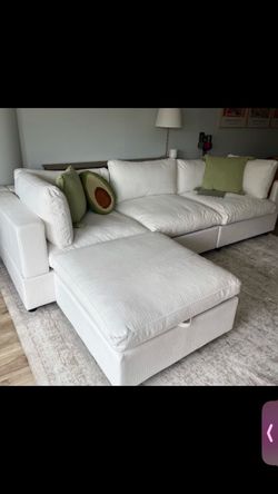 New in Box - Sectional Cloud Couch - free local delivery