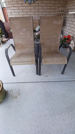 2 patio or pool chairs