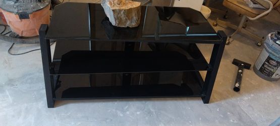 Glass Tv Stand 3 Tier