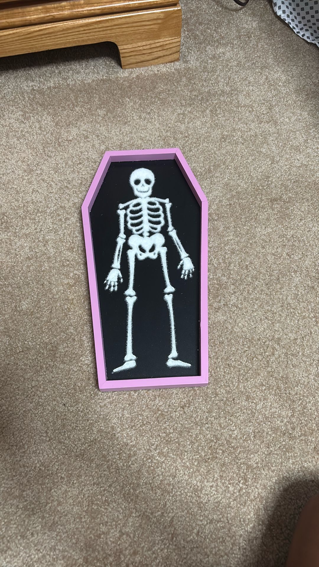Skeleton/Coffin Hanging wall Decoration