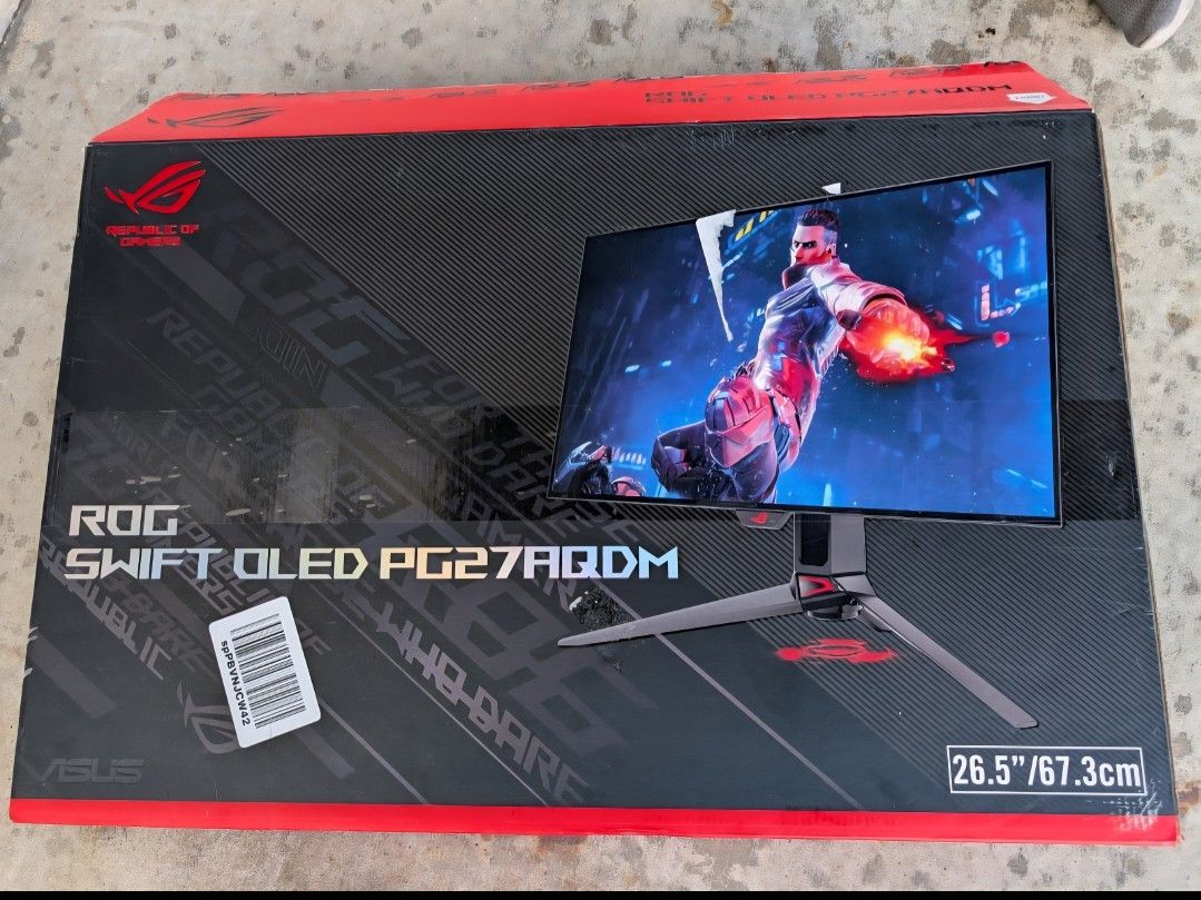 Asus pg27aqdm Oled Monitor