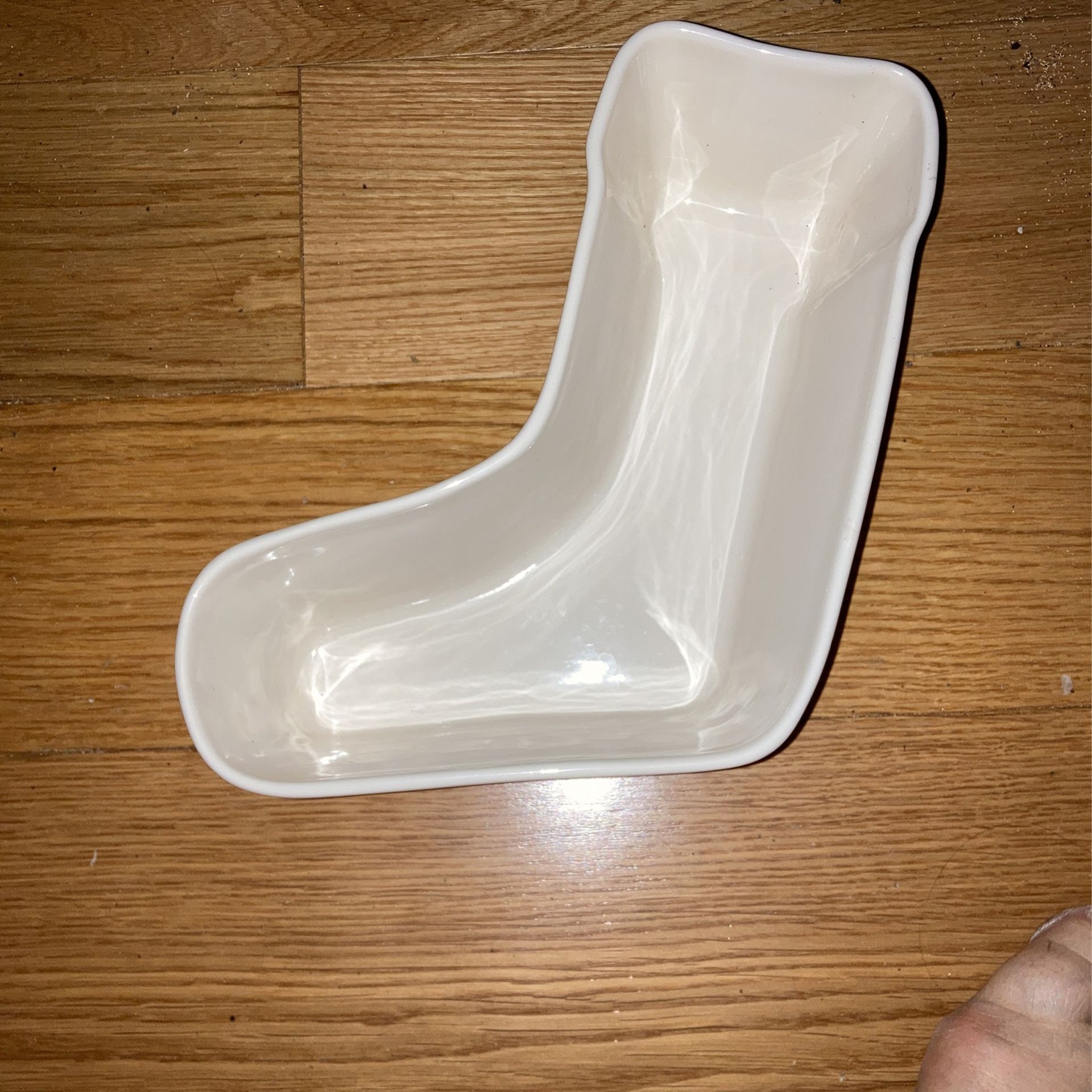 Longaberger Pottery Christmas Stocking