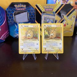 Pokemon Cards Raichu