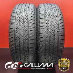 Set of 2 Tires LikeNEW Bridgestone Alenza A/S 02 RFT Run Flat XL 235/60R18 94224