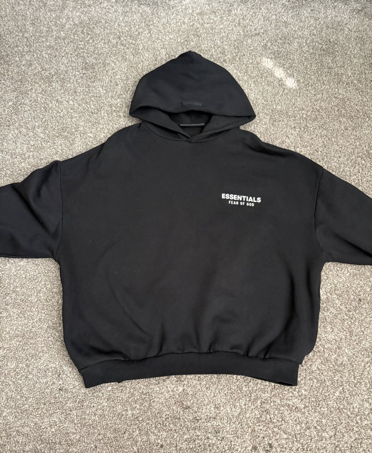 Fear of God Essentials Fleece Hoodie II 'Black'