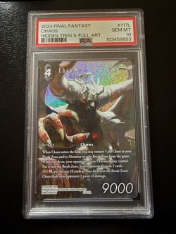 Final Fantasy Full Art PSA 10 Slabs