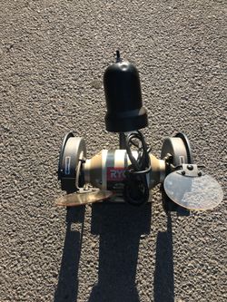 Bench grinder,