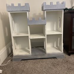 Kids Castle Storage/ Bookcase 