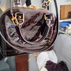 Louis Vuitton Alma BB Monogram Vernis Amarante Bag

