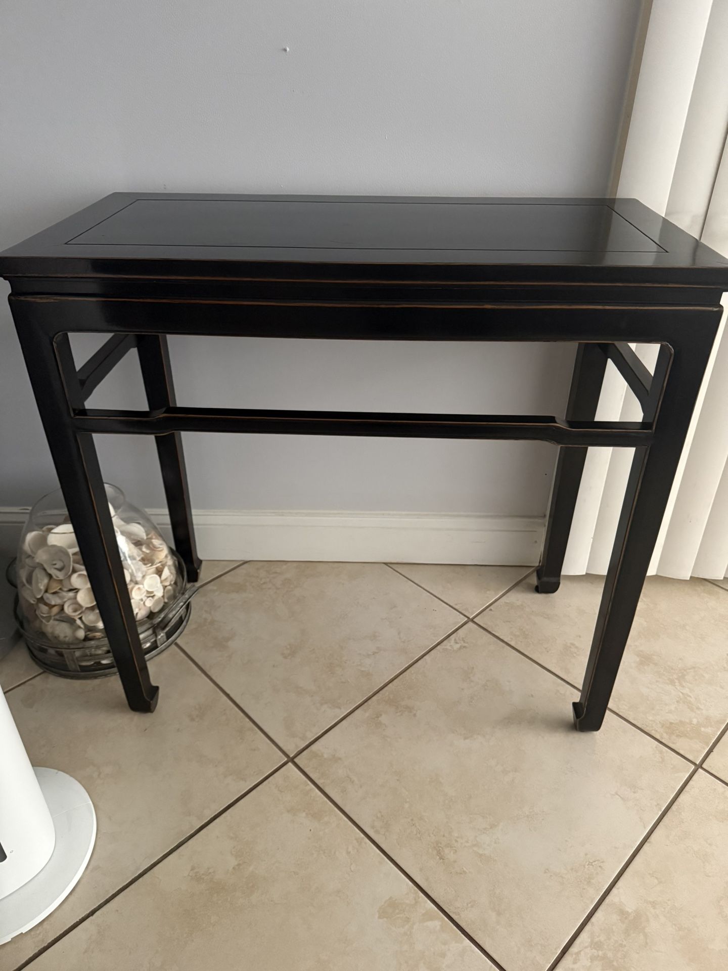 Black Console Table