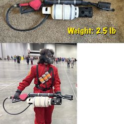 Flamethrower Prop, Lightweight For Cosplay / Halloween  