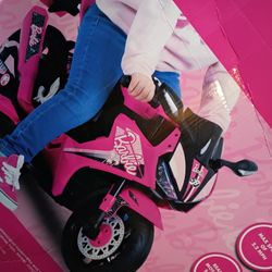 Barbie Motorcycle ( Rechargeable)