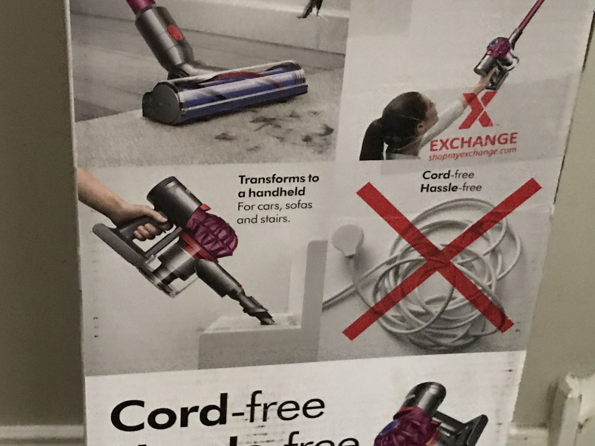 DYSON V7 MOTÖRHEAD VACUUM cord free and hassle free powerful suction