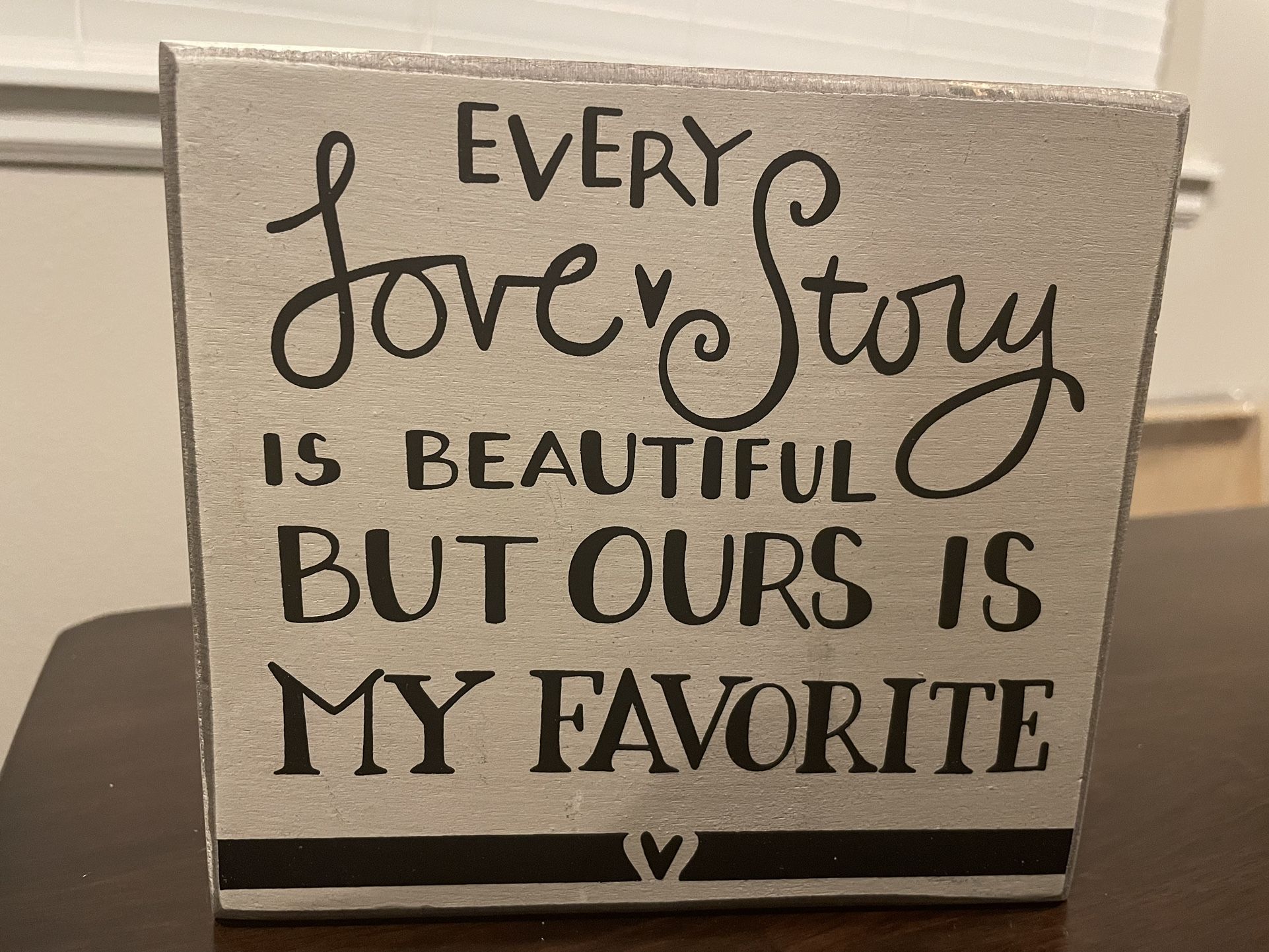 Wedding Decor Sign