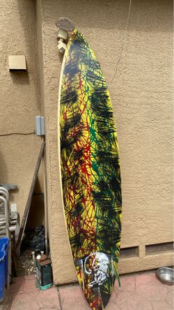 6ft 10in surfboard