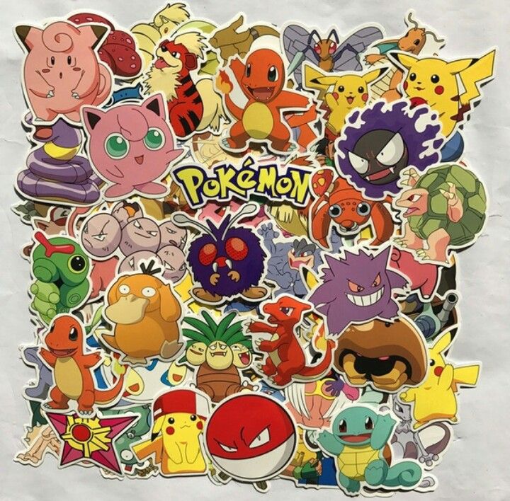 Pokemon stickers