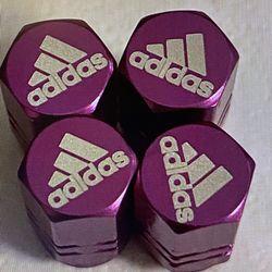 Adidas tire valve stem caps 4 Pack