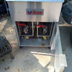 Ikon Double Basket Fryer