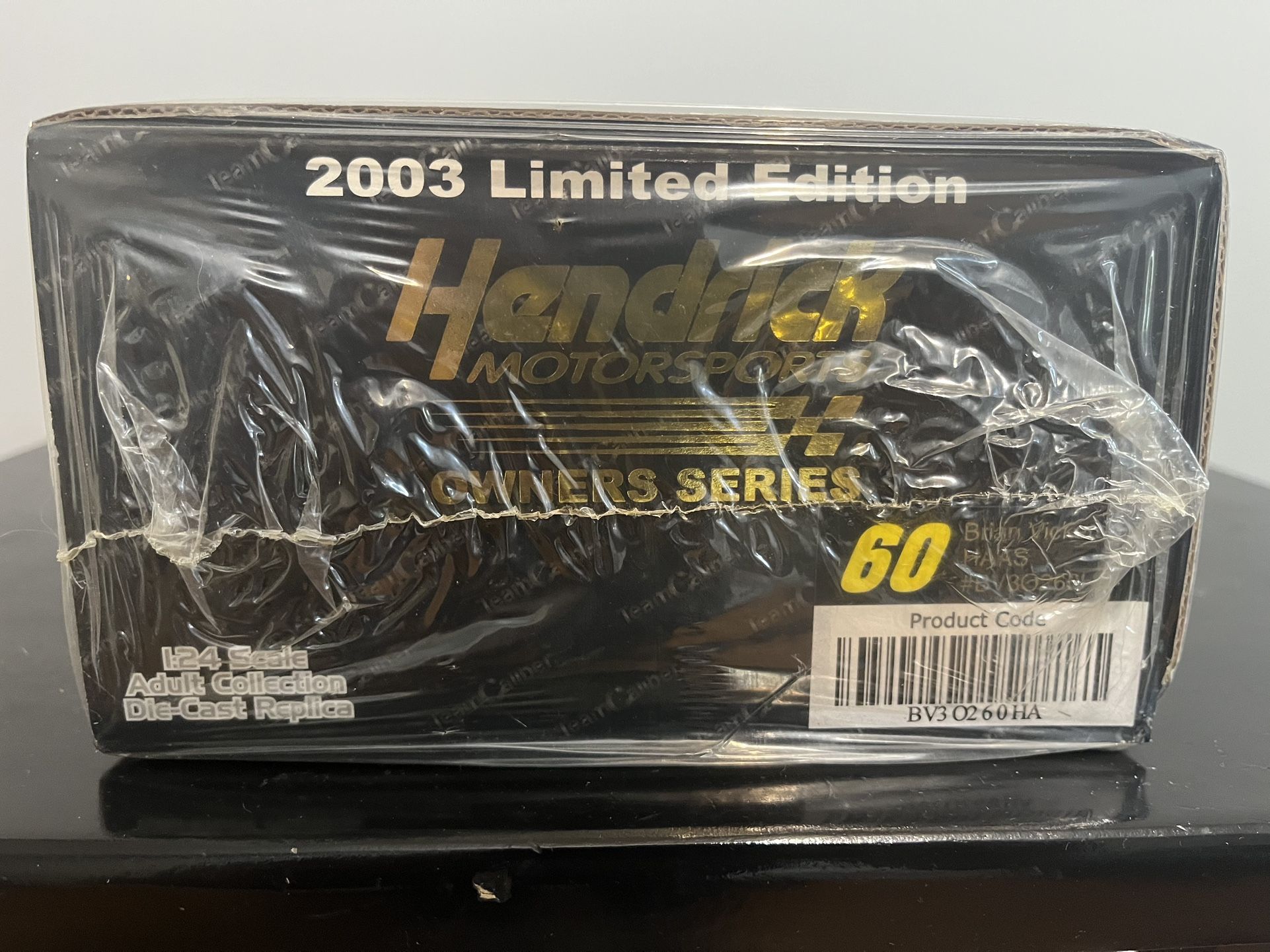 Team Caliber Owners Series 2003 HAAS #60 Brian Vickers NASCAR 1:24 Diecast Car