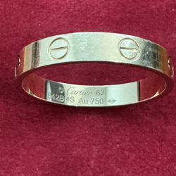 Cartier LOVE Ring Small – Yellow Gold – Authentic 