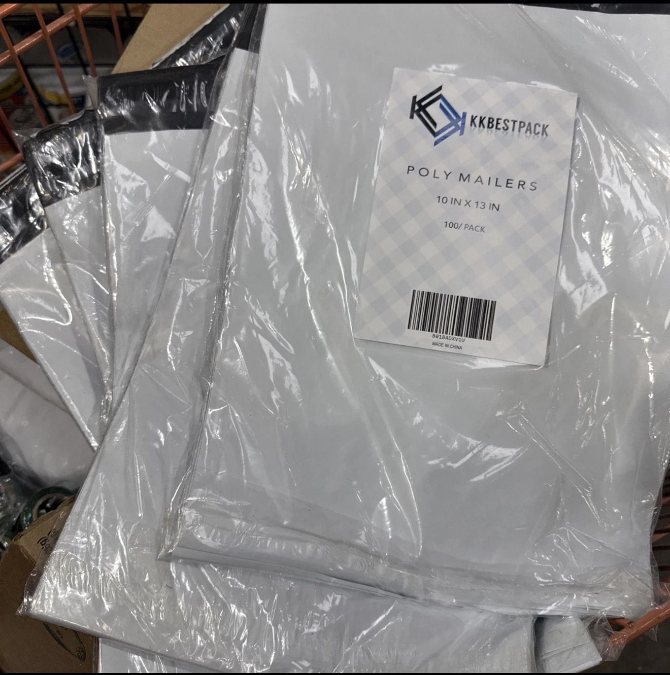 Poly Mailer Shipping / Packaging Bags 10x13 in 100 count - 5 packs