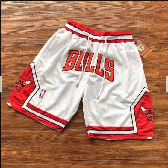 Chicago Bulls White Shorts - All Sizes Available 