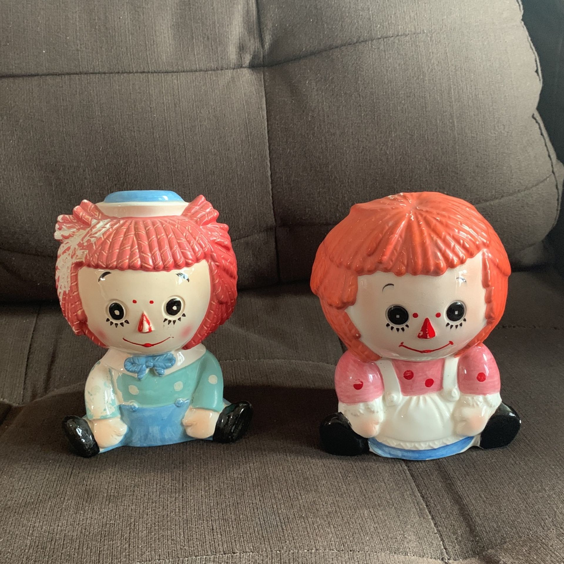 Collector Pieces Raggedy Ann Pair Set