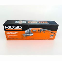 RIDGID 15 Amp Corded Electric 7 in Twist Handle Angle Grinder