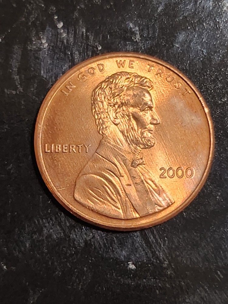 1 Cent 2000 No Mint Mark RD