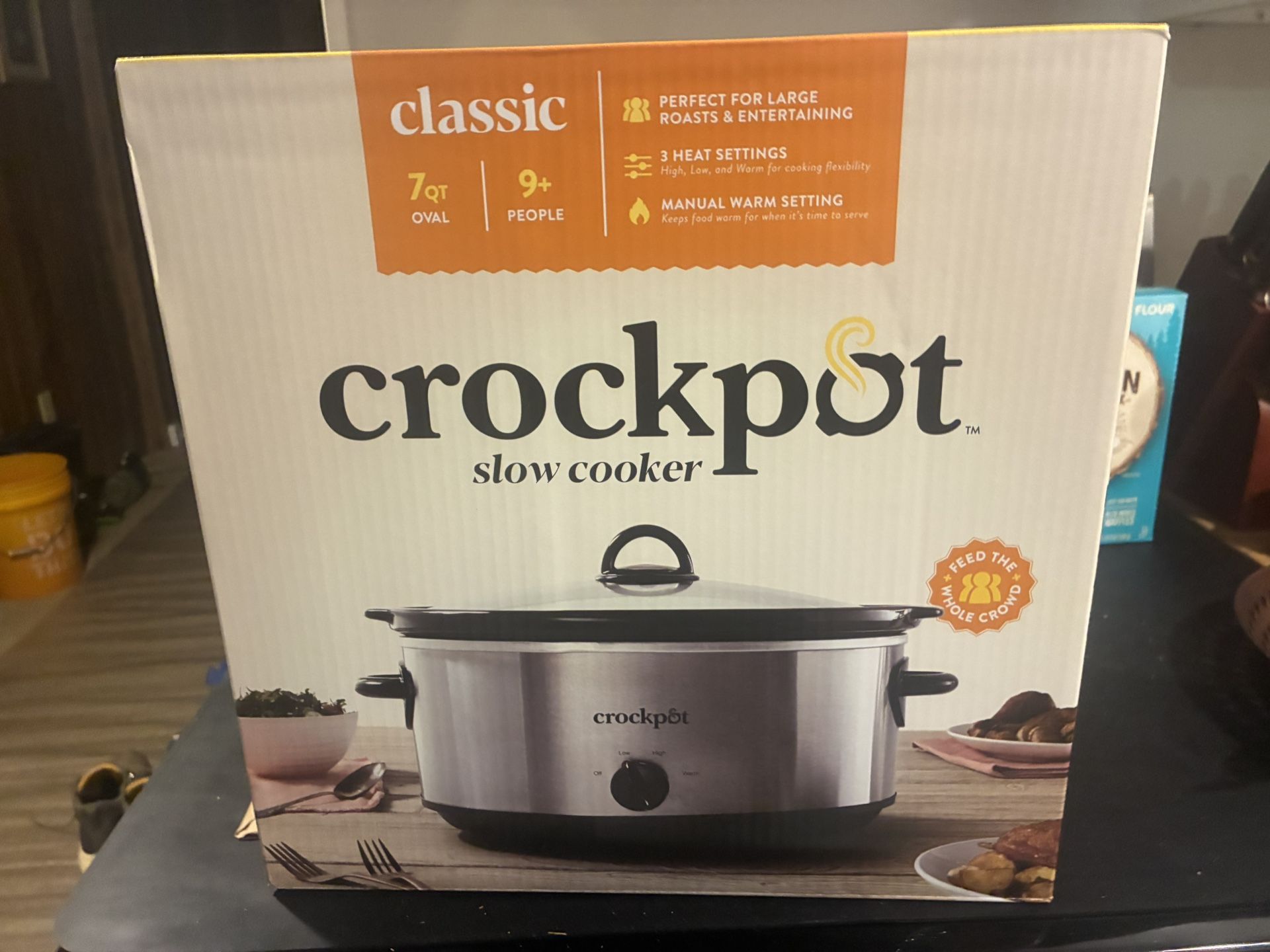 Crockpot Slow Cooker 7 Quarts