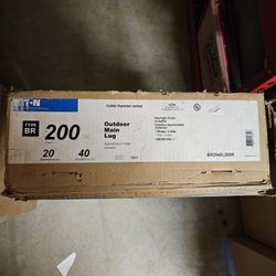 Eaton BRP2040L200R Outdoor Main Lug 200 Amp 20 Spaces 40 Circuits ~ NIB