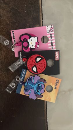 Badge reel characters