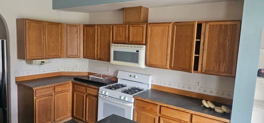 Kitchen cabinets
