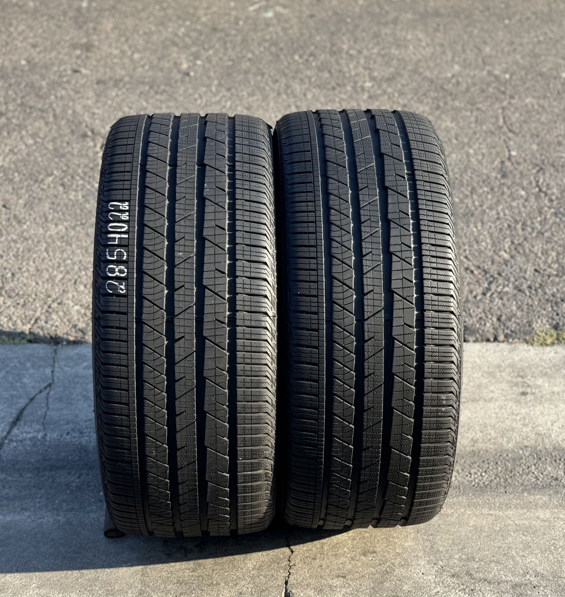 285/40/22 CONTINENTAL CROSS CONTACT 
