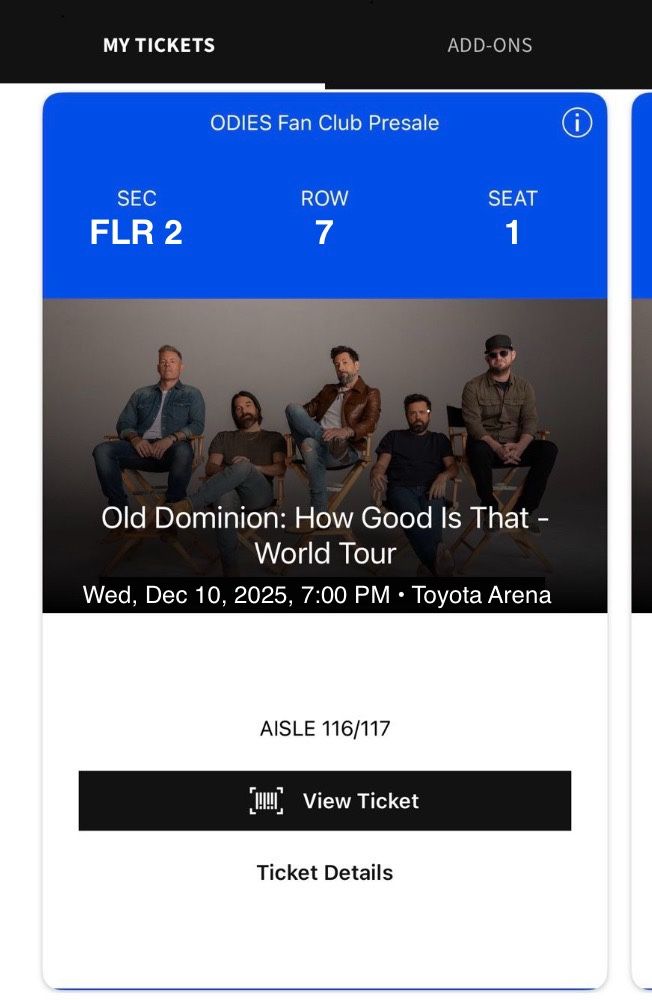 Old Dominion | Wed Dec 10