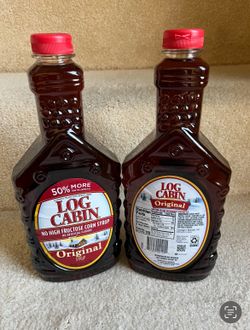 Log Cabin Syrup 36 oz Unopened