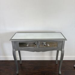 mirror console table
