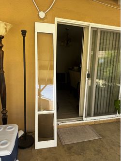 PetSafe Sliding Glass Patio Dog Door Insert – White