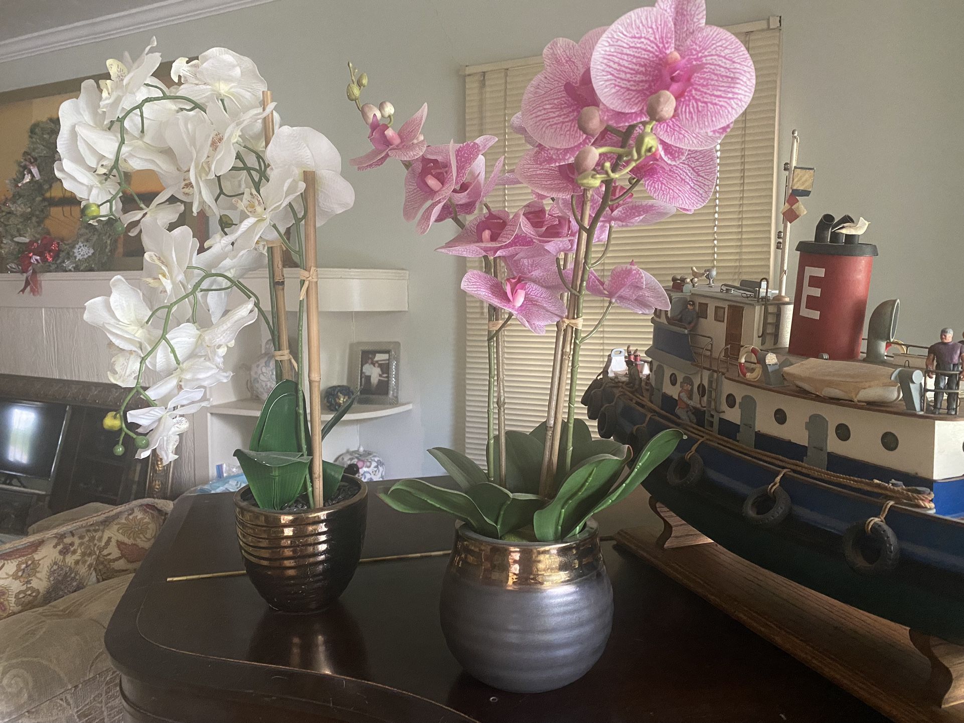 Fake Orchid Plant Like new