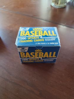 1990 Fleer Update Traded Cards