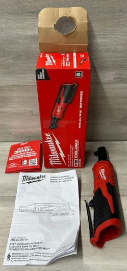 Milwaukee 2457-20 M12 3/8" Cordless Ratchet Tool Only (PO1023125)
