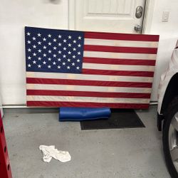 3x5 Framed American Flag