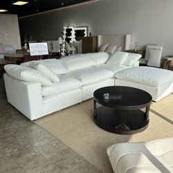 Comfy Deep Cloud Sofa Sectional For Living Room — FREE Delivery 
