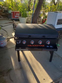 Gas griddle 4 burners Plancha para tacos