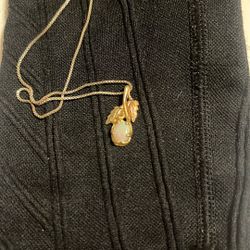 Black Hills Gold Opal Pendant 
