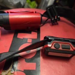 Milwaukee Hard Hat Flashlight No Charger No Batteries