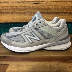 New Balance 990v5 Women's Running Shoes Iconic Gray Size 7.5