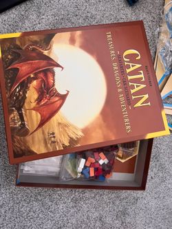 Catan Extension Treasures, Dragons, and Adventures