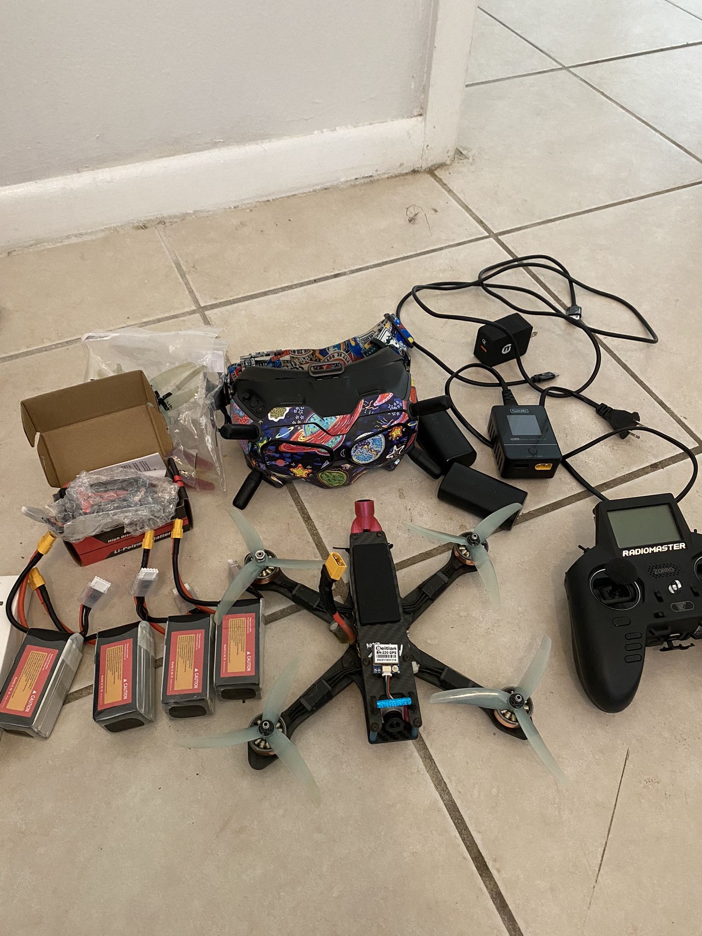 Custom DJI FPV Ready To Fly Kit